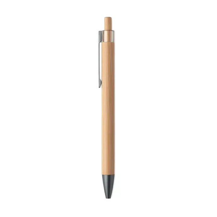 Push button bamboo pen - MO2595 (MOCN#40)